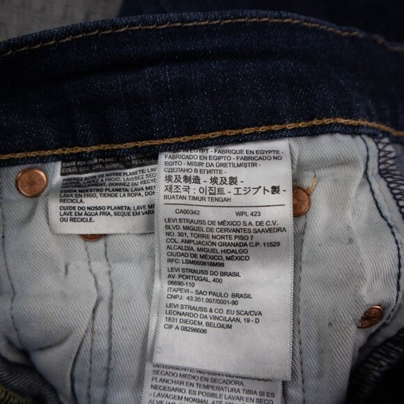 Levi's Premium 502 Denim Jeans 29x32 - Picture 4 of 8